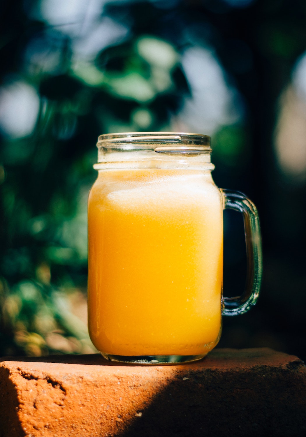 Orange Juice: good for collagen, high in Vitamin C
