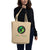 Wholly Natural™ Loving, Living, Green Organic Eco Tote Bag - Oyster