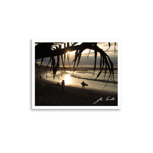 Noosa Main Beach Premium Lustre Photo Paper Poster