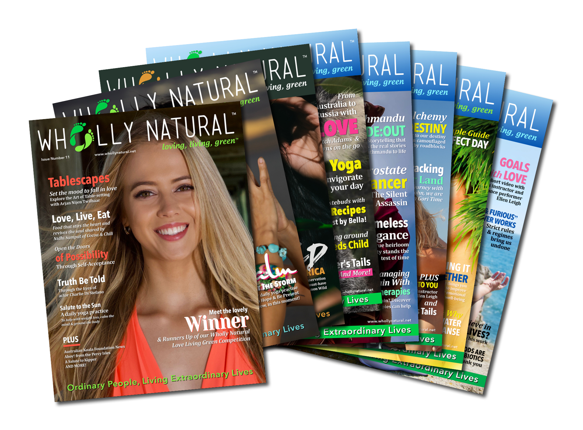 Wholly Natural Magazine™ | Gold Bundle 01: Issues 4 – 11